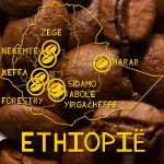 Koffie regio's in Ethiopië